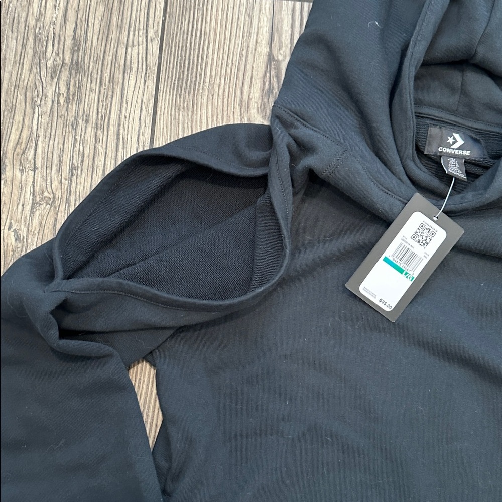 NWT - Converse Black Hoodie